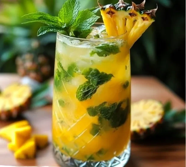 Mojito Tropical à l’Ananas