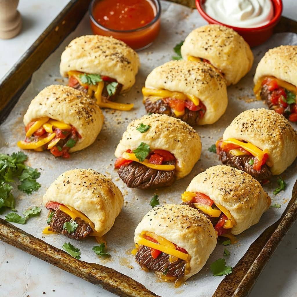 Steak Fajita aux Bombes Croustillantes