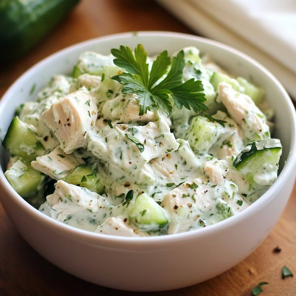 Salade de Poulet Tzatziki